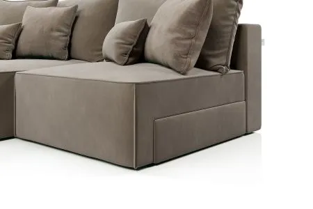 ПОРТЛЕНД Накладка для бельевого ящика, бежевая