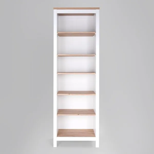 2.08.07.110.14 САГА стеллаж 70 белый/ясень RU