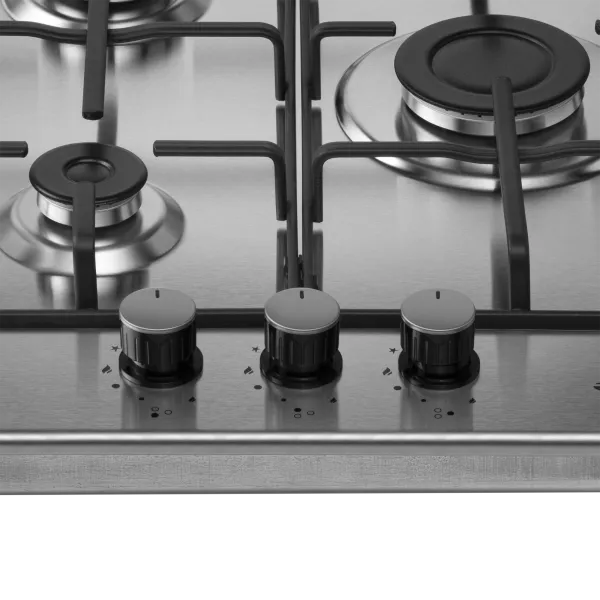 Газовая варочная панель MAUNFELD EGHS.43.3STS-ES/G Нержавеющая сталь