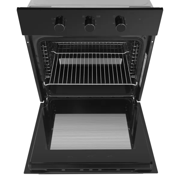 Шкаф духовой газовый с электрическим грилем MAUNFELD MOGS703B2 Черный