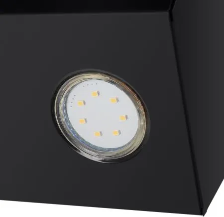 Кухонная вытяжка MAUNFELD Bridge Line 60 черный\вставка сатин Черный