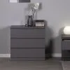 S01057 Варма 3 комод 80х77х40, серый