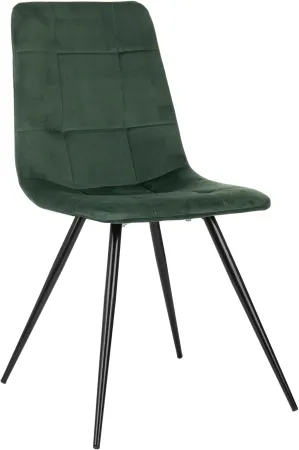 Стул для дома Бюрократ CH-K1_4 комплект 4шт зеленый Holland 30 металл черный на ножках (CH-K1_1/HL30_4)