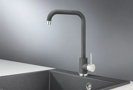 ST-4033, ГРАФИТ, СМЕСИТЕЛЬ КУХОННЫЙ