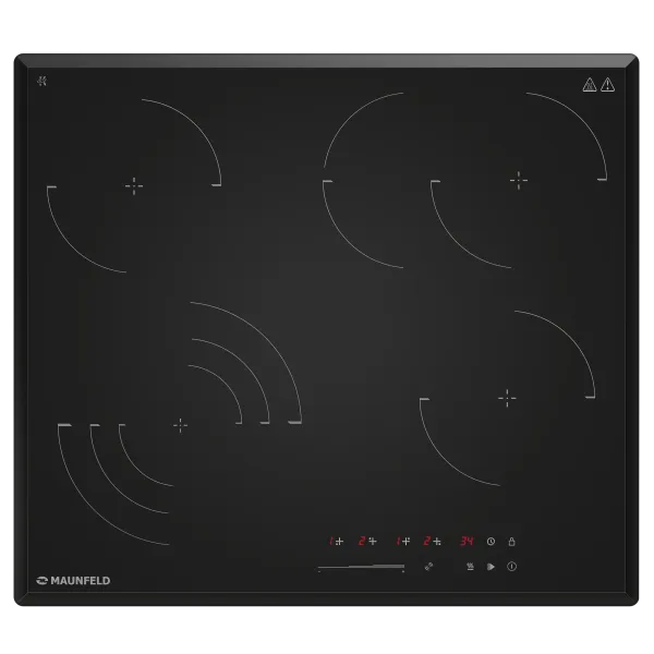 Электрическая варочная панель MAUNFELD CVCE594SSMDBK LUX Черный