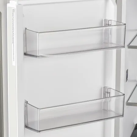 Холодильник с инвертором MAUNFELD MFF190NFD Нержавеющая сталь