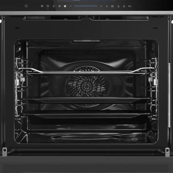 Шкаф духовой электрический с СВЧ MAUNFELD MEOR7217SM Черный