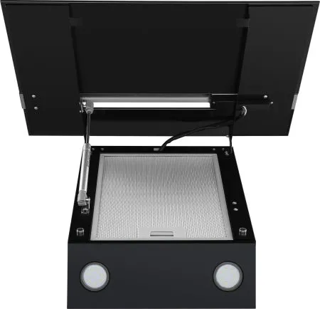 Кухонная вытяжка MAUNFELD Bridge Line 60 черный\вставка сатин Черный