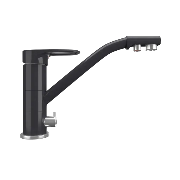 Кухонный смеситель MAUNFELD MFQT-10 Темно-серый