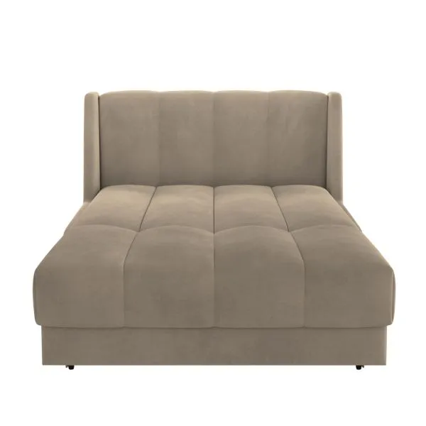 ВЕНЕЦИЯ Складная кровать серо-бежевая, 125