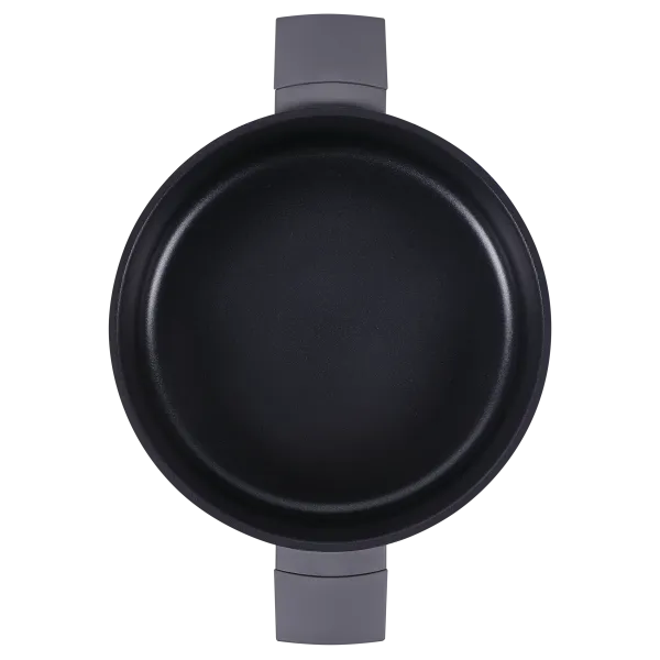 Кастрюля MAUNFELD ASTRID MF20ASTR1CR из кованого алюминия со стеклянной крышкой, 20 см,3 л Серый