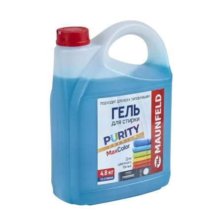 Гель для стирки Maunfeld Purity Max Color 4800г MWL4800BC Голубой