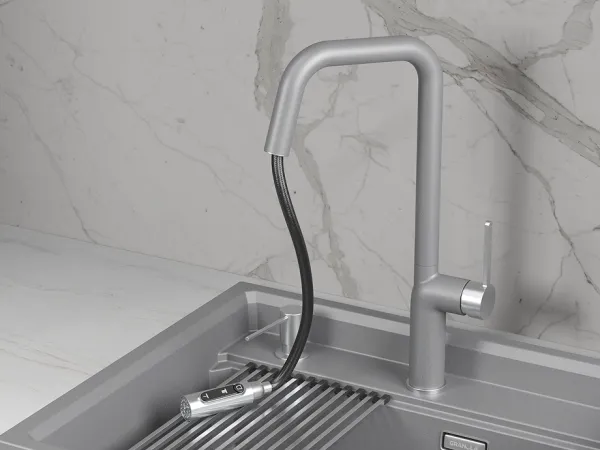 9011, БАЗАЛЬТ, СМЕСИТЕЛЬ КУХОННЫЙ