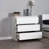 S00203 Варма 3 комод 80х77х40, белый