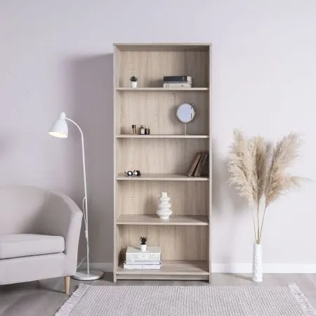 2.02.07.120.3 СИРИУС стеллаж 78х190 сонома RU