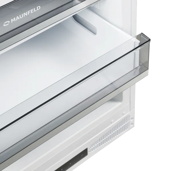 Встраиваемая морозильная камера с инвертором MAUNFELD MBFR88SWGR Inverter Белый