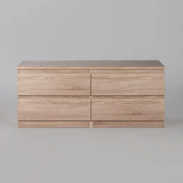 2.03.03.100.3 КАСТОР тумба 4 ящика RU сонома