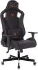 Кресло игровое Knight Outrider черный ромбик экокожа с подголов. крестов. металл