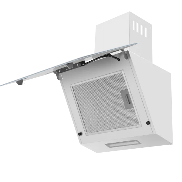 Кухонная вытяжка MAUNFELD Astro 50 белое стекло Белый