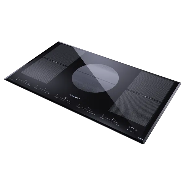 Индукционная варочная панель с двумя Flex Zone и Booster MAUNFELD CVI905SFBK LUX Inverter Черный
