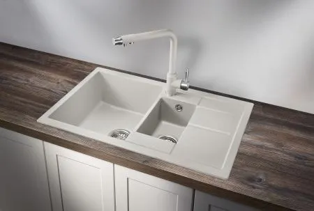 7802, БАЗАЛЬТ, кухонная мойка, кварц