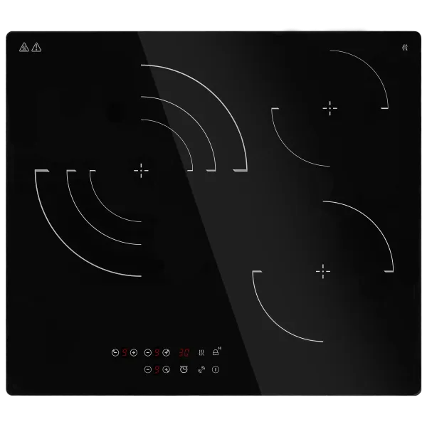 Электрическая варочная панель MAUNFELD CVCE593TBK Черный