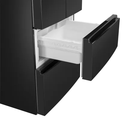 Холодильник с инвертором KITFit Pro MAUNFELD MFF190NFDSB01 Total NoFrost инвертор Черная нержавеющая сталь