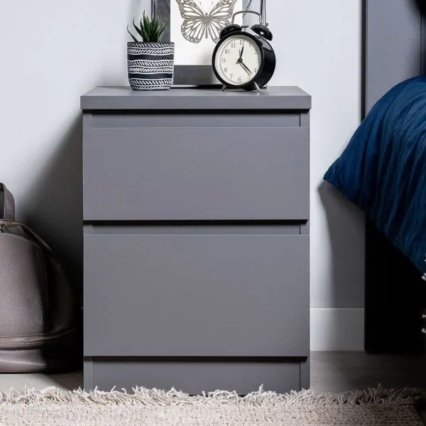 2.03.03.050.4 КАСТОР тумба 2 ящика RU серый