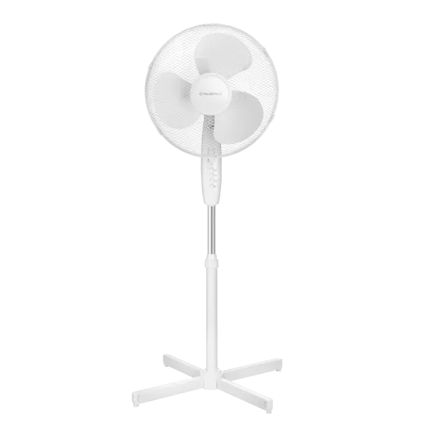 Напольный вентилятор с таймером и пультом MAUNFELD MSF402WR Белый