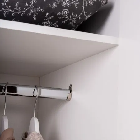 S01200 Варма Стор 123 шкаф распашной 222х123х57, белый