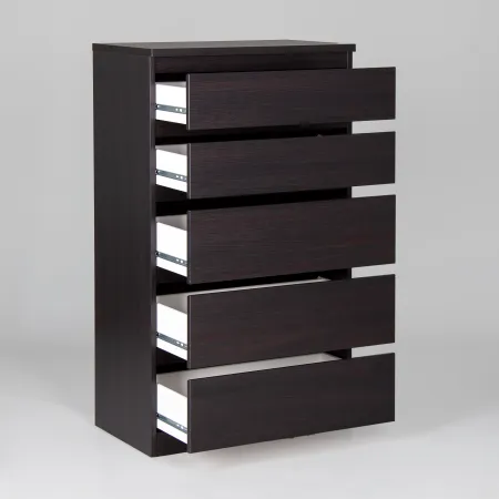 2.03.02.070.5 КАСТОР комод 5 ящиков RU Дуб Венге