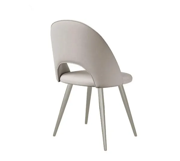 Стул DikLine 383 поворотный B03 BEIGE, ножки капучино