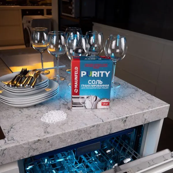 Соль для посудомоечных машин MAUNFELD Purity MDS1500G (1500 г)