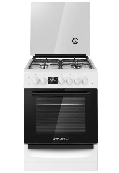 Газовая плита с электрической духовкой MAUNFELD MGC60EC05 Белый