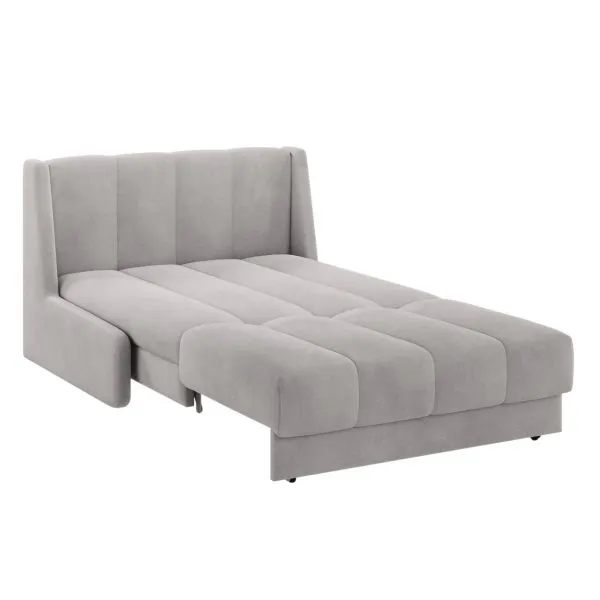 ВЕНЕЦИЯ Складная кровать серо-бежевая, 125