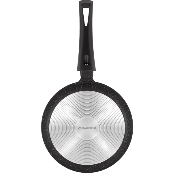 Сковорода блинная MAUNFELD GALAXITE MF22GLX01PP из литого алюминия, 22 см Мраморный