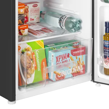 Однокамерный холодильник MAUNFELD MFF83B черный Черный