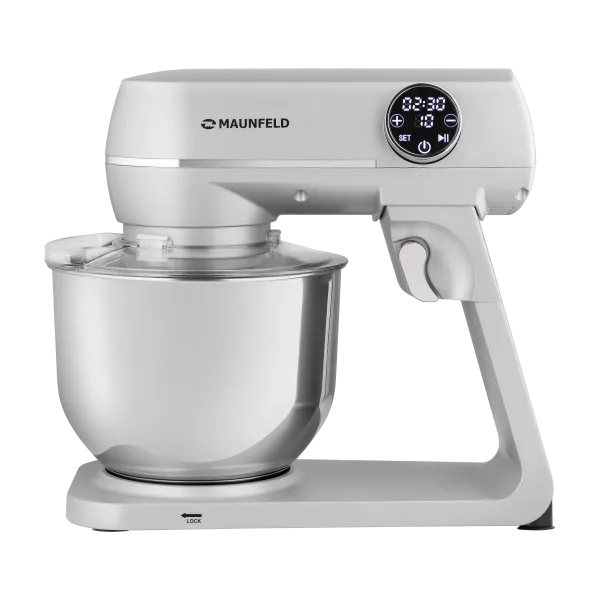 Миксер планетарный MAUNFELD MF-423SS Нержавеющая сталь