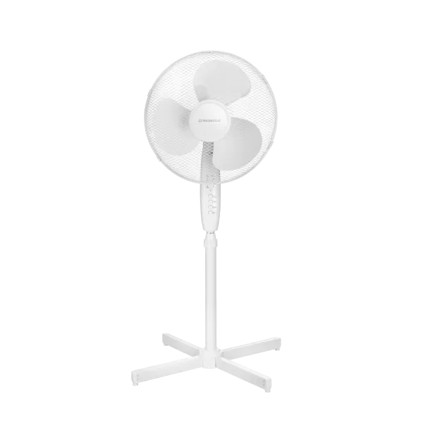 Напольный вентилятор с таймером и пультом MAUNFELD MSF402WR Белый