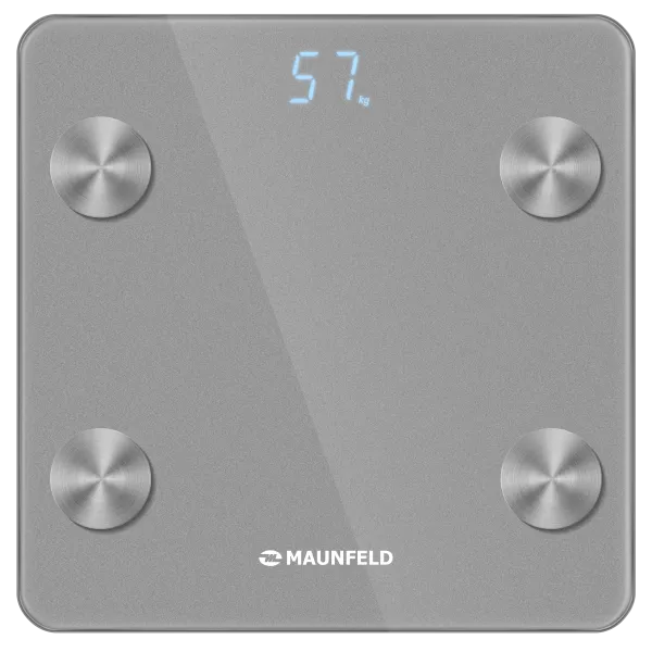 Умные весы MAUNFELD MBS-183B Серебристый