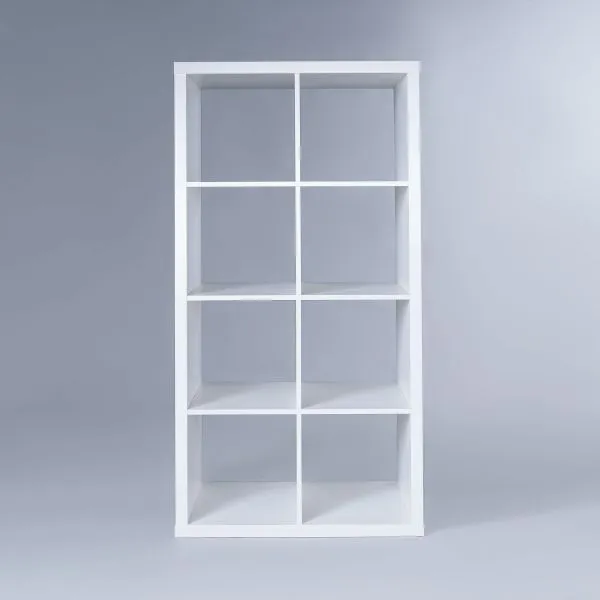 S00036 Фора 8 стеллаж 76х146х38, белый