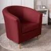 Кресло для отдыха Тунне Twist 09 (burgundi)