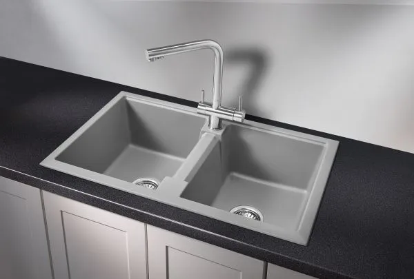 8101, АЛЮМИНИУМ, кухонная мойка, кварц