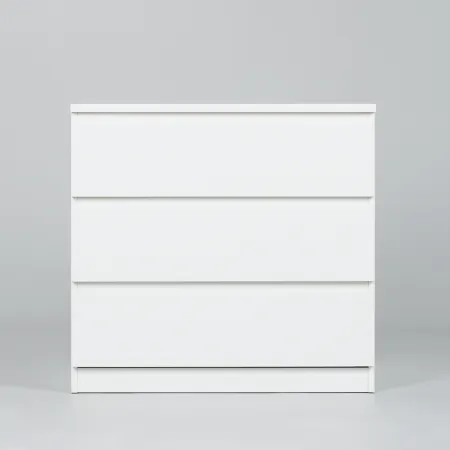 2.05.02.040.1 МАЛЬТА комод 3 ящика 80х76 белый RU