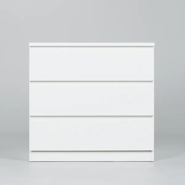 2.05.02.040.1 МАЛЬТА комод 3 ящика 80х76 белый RU