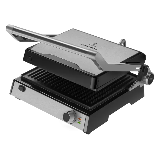Гриль электрический MAUNFELD MF-1324S Нержавеющая сталь
