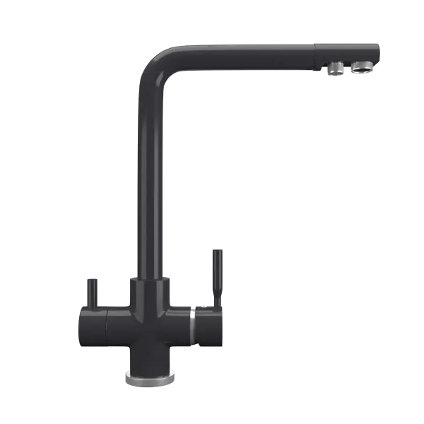 Кухонный смеситель MAUNFELD MFQT-16 Темно-серый