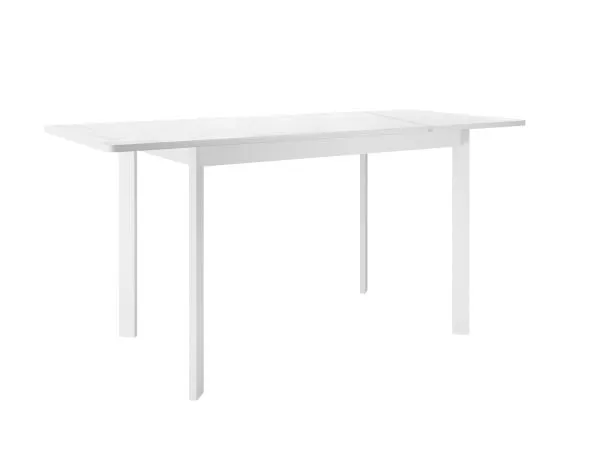 Стол DikLine LK90 Керамика Mono white (белый матовый) /подстолье белое/опоры белые