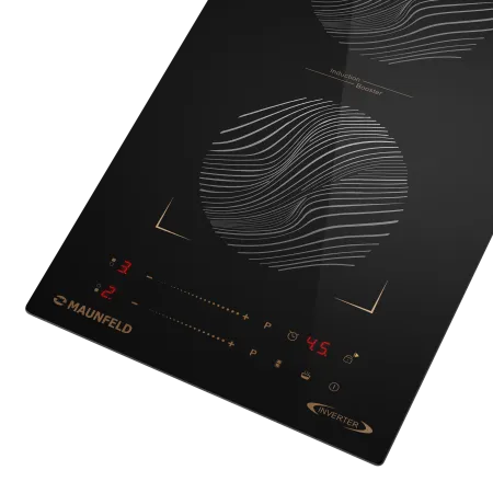Индукционная варочная панель с объединением зон Bridge Induction MAUNFELD CVI292S2BF Черный