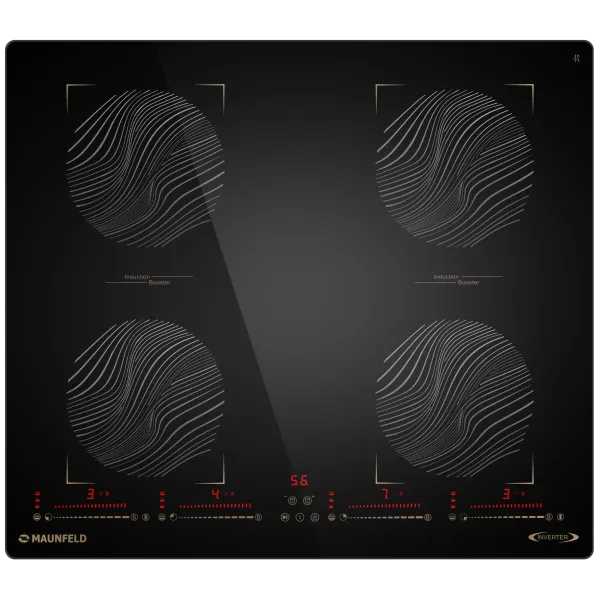 Индукционная варочная панель MAUNFELD CVI594SB2F Inverter Белый